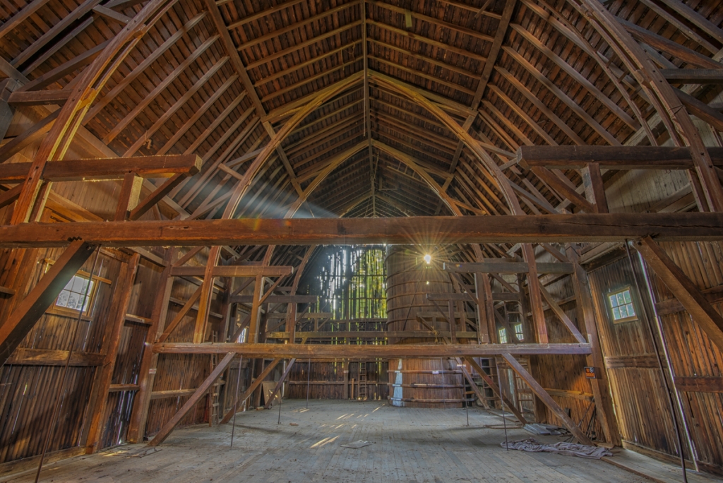 O'Brien Wells Barn interior 3